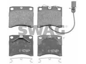 SWAG 30 91 6463 stabdžių trinkelių rinkinys, diskinis stabdys 
 Techninės priežiūros dalys -> Papildomas remontas
7D0 698 151 C, 7D0 698 151 H