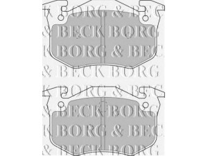BORG & BECK BBP1401 stabdžių trinkelių rinkinys, diskinis stabdys 
 Techninės priežiūros dalys -> Papildomas remontas
7701203668, 7701203919, 7701204036