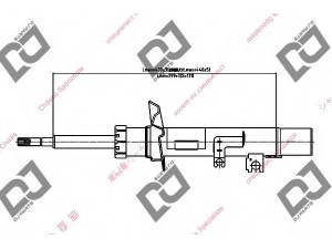 DJ PARTS DS1374GS amortizatorius 
 Pakaba -> Amortizatorius
5202.LC, 5202.LF, 5202.LN