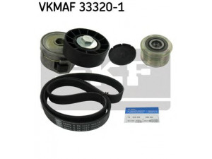SKF VKMAF 33320-1 V formos rumbuotas diržas, komplektas 
 Techninės priežiūros dalys -> Techninės priežiūros intervalai
16 123 516 80, 5750.PG, 5750.RE