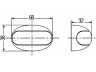 HELLA 2XA 959 560-401 gabaritų lemputė
825-PL008, 088 0215, 1503-560-407