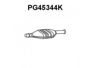 VENEPORTE PG45344K katalizatoriaus keitiklis 
 Išmetimo sistema -> Katalizatoriaus keitiklis
170632, 1731E7, 1731F8