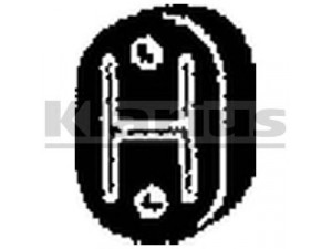 KLARIUS 420608 laikantysis rėmas, duslintuvas
207428H600, 207428H60A, 207428H600