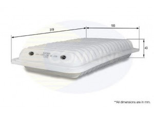 COMLINE EAF844 oro filtras 
 Techninės priežiūros dalys -> Techninės priežiūros intervalai
17801-0H010, 17801-0H020, 17801-20040