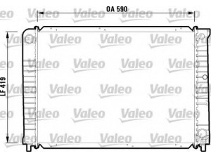 VALEO 732366 radiatorius, variklio aušinimas 
 Aušinimo sistema -> Radiatorius/alyvos aušintuvas -> Radiatorius/dalys
5003854.6, 50038546, 8603854.4