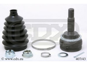 CDX 407/43 jungčių komplektas, kardaninis velenas 
 Ratų pavara -> Sujungimai/komplektas
8602072