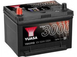 YUASA YBX3113 starterio akumuliatorius 
 Elektros įranga -> Akumuliatorius