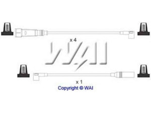 WAIglobal SL041 uždegimo laido komplektas