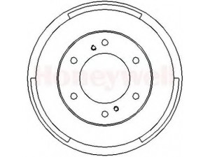 BENDIX 329039B stabdžių būgnas 
 Stabdžių sistema -> Būgninis stabdys -> Stabdžių būgnas
4320608G11