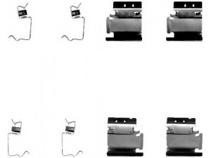 HELLA 8DZ 355 202-661 priedų komplektas, diskinių stabdžių trinkelės 
 Stabdžių sistema -> Diskinis stabdys -> Stabdžių dalys/priedai
2H0698295, 2H0698295A, 2H0698295