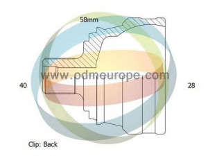 ODM-MULTIPARTS 12-011371 jungčių komplektas, kardaninis velenas 
 Ratų pavara -> Sujungimai/komplektas
1483807, 1483808, 1667941, 1667957