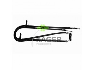 KAGER 19-0602 trosas, stovėjimo stabdys 
 Stabdžių sistema -> Valdymo svirtys/trosai
46408830, 46408830, 46408830