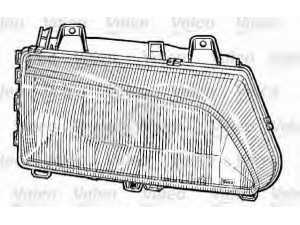 VALEO 087322 lęšis, priekinis žibintas
621361