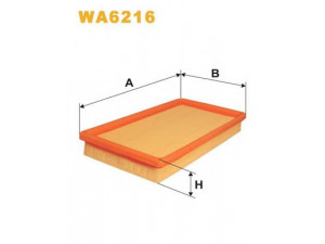 WIX FILTERS WA6216 oro filtras 
 Filtrai -> Oro filtras
25062265, 834290, 834301, 90234260