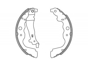 OPEN PARTS BSA2229.00 stabdžių trinkelių komplektas 
 Techninės priežiūros dalys -> Papildomas remontas
4154200220, A4154200220, 6001549703