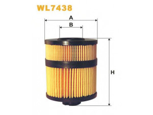 WIX FILTERS WL7438 alyvos filtras 
 Techninės priežiūros dalys -> Techninės priežiūros intervalai
8973104720, 5650338, 7701474004