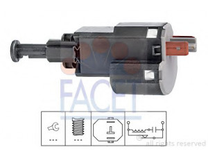 FACET 7.1155 stabdžių žibinto jungiklis 
 Stabdžių sistema -> Stabdžių žibinto jungiklis
12 40 008, 9 132 299
