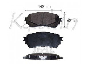 KAISHIN FK3159 stabdžių trinkelių rinkinys, diskinis stabdys
G4Y43328Z, GHY943328ZB, GHY943328ZC