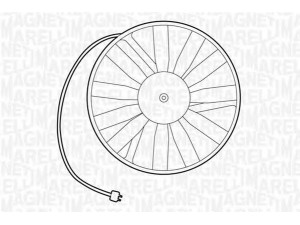 MAGNETI MARELLI 069422235010 ventiliatorius, radiatoriaus 
 Aušinimo sistema -> Oro aušinimas
0005007993, 5007993
