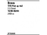 FONOS BT50005 išmetimo sistema 
 Išmetimo sistema -> Išmetimo sistema, visa