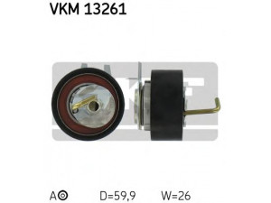SKF VKM 13261 įtempiklio skriemulys, paskirstymo diržas 
 Techninės priežiūros dalys -> Papildomas remontas
0829.C0, 4S7Q 6K254 BD, 7H2Q 6K254 AA