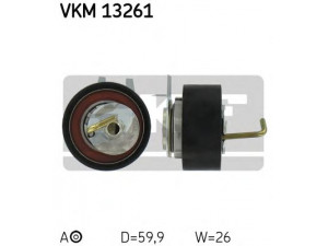 SKF VKM 13261 įtempiklio skriemulys, paskirstymo diržas 
 Techninės priežiūros dalys -> Papildomas remontas
0829.C0, 4S7Q 6K254 BD, 7H2Q 6K254 AA