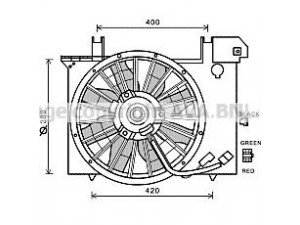 AVA QUALITY COOLING VO7512 ventiliatorius, radiatoriaus 
 Aušinimo sistema -> Oro aušinimas
8631120, 9142878, 9432710, 9497929