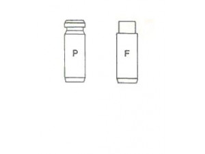 METELLI 01-2557 vožtuvų kreiptuvai 
 Variklis -> Cilindrų galvutė/dalys -> Vožtuvo kreiptuvas/kojelės sandariklis/dalys