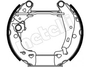 METELLI 51-0002 stabdžių trinkelių komplektas 
 Techninės priežiūros dalys -> Papildomas remontas
4241.5W