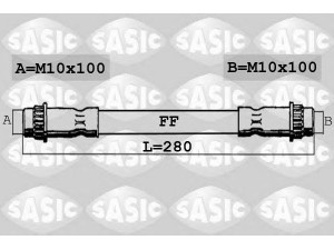 SASIC SBH0286 stabdžių žarnelė 
 Stabdžių sistema -> Stabdžių žarnelės
480686, 480686