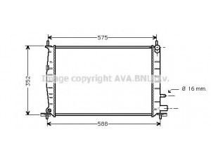 AVA QUALITY COOLING FD2220 radiatorius, variklio aušinimas 
 Aušinimo sistema -> Radiatorius/alyvos aušintuvas -> Radiatorius/dalys
1001856, 1098806, 96FB8005CC, 1E0315200