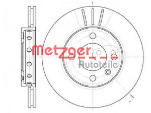 METZGER 6426.10 stabdžių diskas 
 Dviratė transporto priemonės -> Stabdžių sistema -> Stabdžių diskai / priedai
6N0 615 301C, 6N0 615 301F