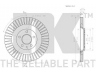 NK 3147130 stabdžių diskas 
 Stabdžių sistema -> Diskinis stabdys -> Stabdžių diskas
8K0615601C