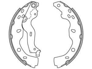 OPEN PARTS BSA2126.00 stabdžių trinkelių komplektas 
 Techninės priežiūros dalys -> Papildomas remontas
71742832, 71747587, 5320079J00
