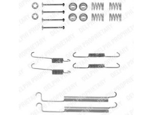 DELPHI LY1231 priedų komplektas, stabdžių trinkelės 
 Stabdžių sistema -> Būgninis stabdys -> Dalys/priedai