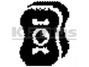 KLARIUS 420202 laikantysis rėmas, duslintuvas
13296462