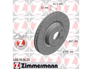 ZIMMERMANN 400.3636.20 stabdžių diskas 
 Dviratė transporto priemonės -> Stabdžių sistema -> Stabdžių diskai / priedai
230 421 0512, 230 421 08 1239, 230 421 0812