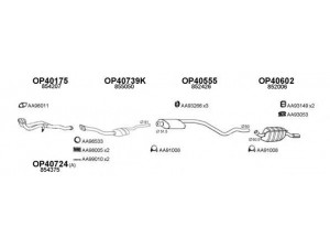 VENEPORTE 400349 išmetimo sistema 
 Išmetimo sistema -> Išmetimo sistema, visa