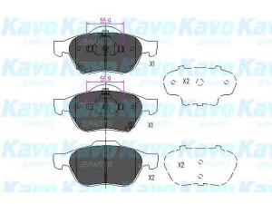 KAVO PARTS KBP-9075 stabdžių trinkelių rinkinys, diskinis stabdys 
 Techninės priežiūros dalys -> Papildomas remontas
0446505050, 0446505080, 0446505090