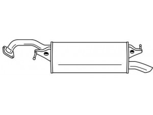 AKS DASIS SG44658 galinis duslintuvas