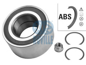 RUVILLE 5862 rato guolio komplektas 
 Ašies montavimas/vairavimo mechanizmas/ratai -> Rato stebulė/montavimas -> Rato guolis
1587565, 9S 51 J1K01 8BA
