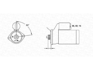 MAGNETI MARELLI 943251698010 starteris 
 Elektros įranga -> Starterio sistema -> Starteris
91160410101