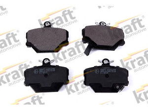 KRAFT AUTOMOTIVE 6001240 stabdžių trinkelių rinkinys, diskinis stabdys 
 Techninės priežiūros dalys -> Papildomas remontas
0001431V002, 0001431V002000000