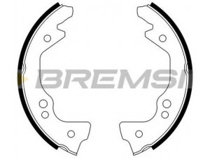 BREMSI GF0144 stabdžių trinkelių komplektas
5880892