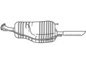 AKS DASIS SG41613 galinis duslintuvas