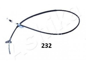 ASHIKA 131-02-232 trosas, stovėjimo stabdys 
 Stabdžių sistema -> Valdymo svirtys/trosai
46430-44040, 46430-44041