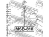 FEBEST MSB-810 skersinio stabilizatoriaus įvorių komplektas 
 Ašies montavimas/vairavimo mechanizmas/ratai -> Stabilizatorius/fiksatoriai -> Sklendės
MB573810