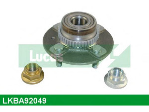 LUCAS ENGINE DRIVE LKBA92049 rato guolio komplektas 
 Ašies montavimas/vairavimo mechanizmas/ratai -> Rato stebulė/montavimas -> Rato guolis