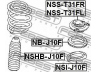 FEBEST NB-J10F frikcinis guolis, pakabos statramsčio atramos montavimas 
 Ašies montavimas/vairavimo mechanizmas/ratai -> Montavimas, pakabos statramstis
54325-ED02A, 54325-ED02A