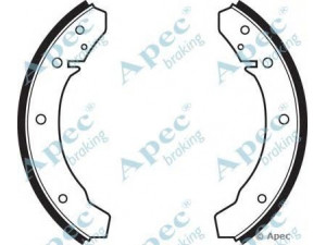 APEC braking SHU13 stabdžių trinkelė 
 Stabdžių sistema -> Būgninis stabdys -> Stabdžių įdėklas/ trinkelė
477609537B, 477609537C, 477609537D